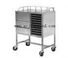 JY-A48 Stainless steel Ward-visit trolley